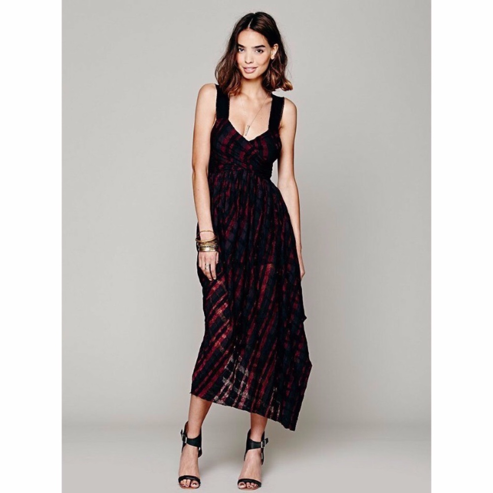 Free People New Romantics Waikiki Wrap Dress